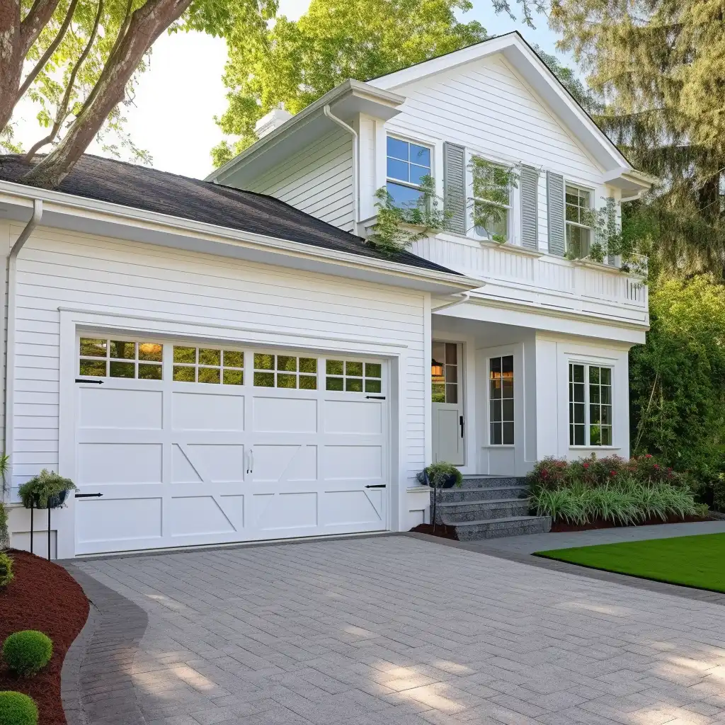 Loveland Home with residential garage door