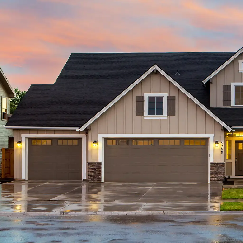 new garage door