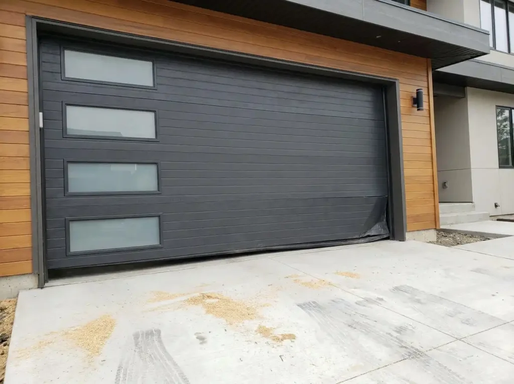 Poorly Installed Garage Door