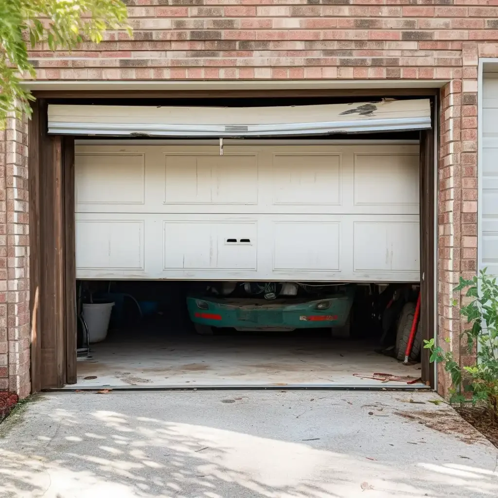 garage door that will not open fully