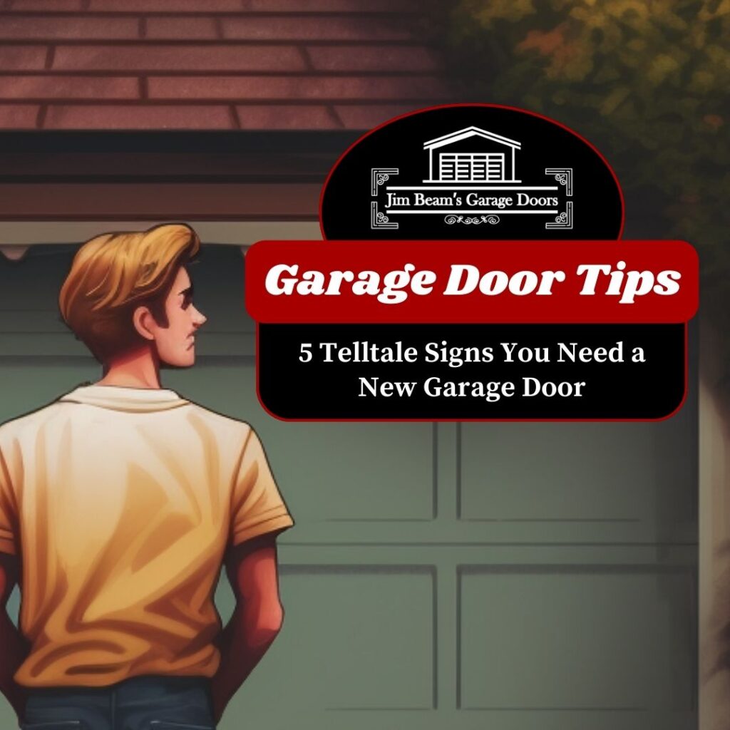 5 Telltale Signs You Need a New Garage Door