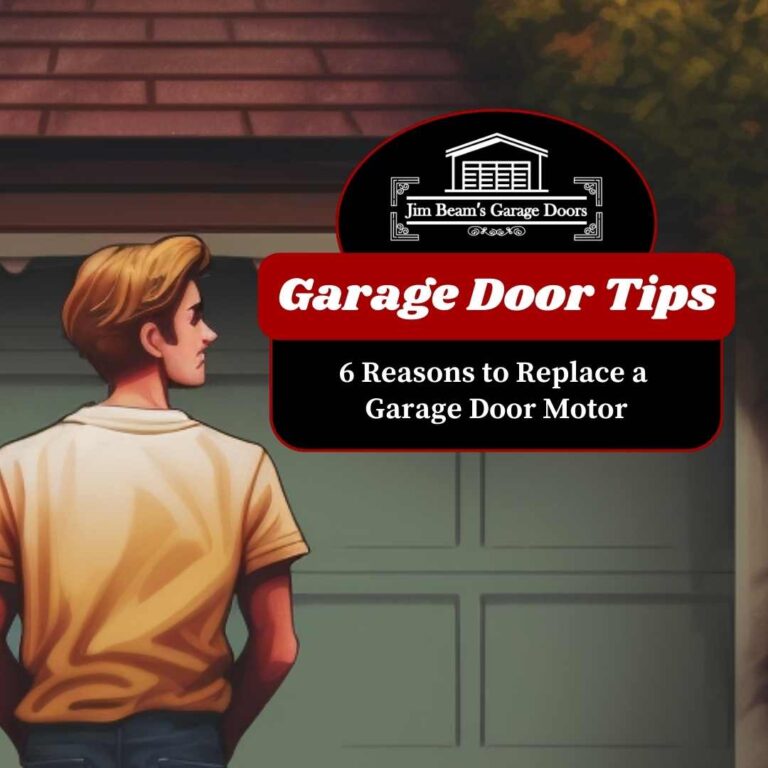 6 Reasons to Replace a Garage Door Motor Jim Beam Garage Doors